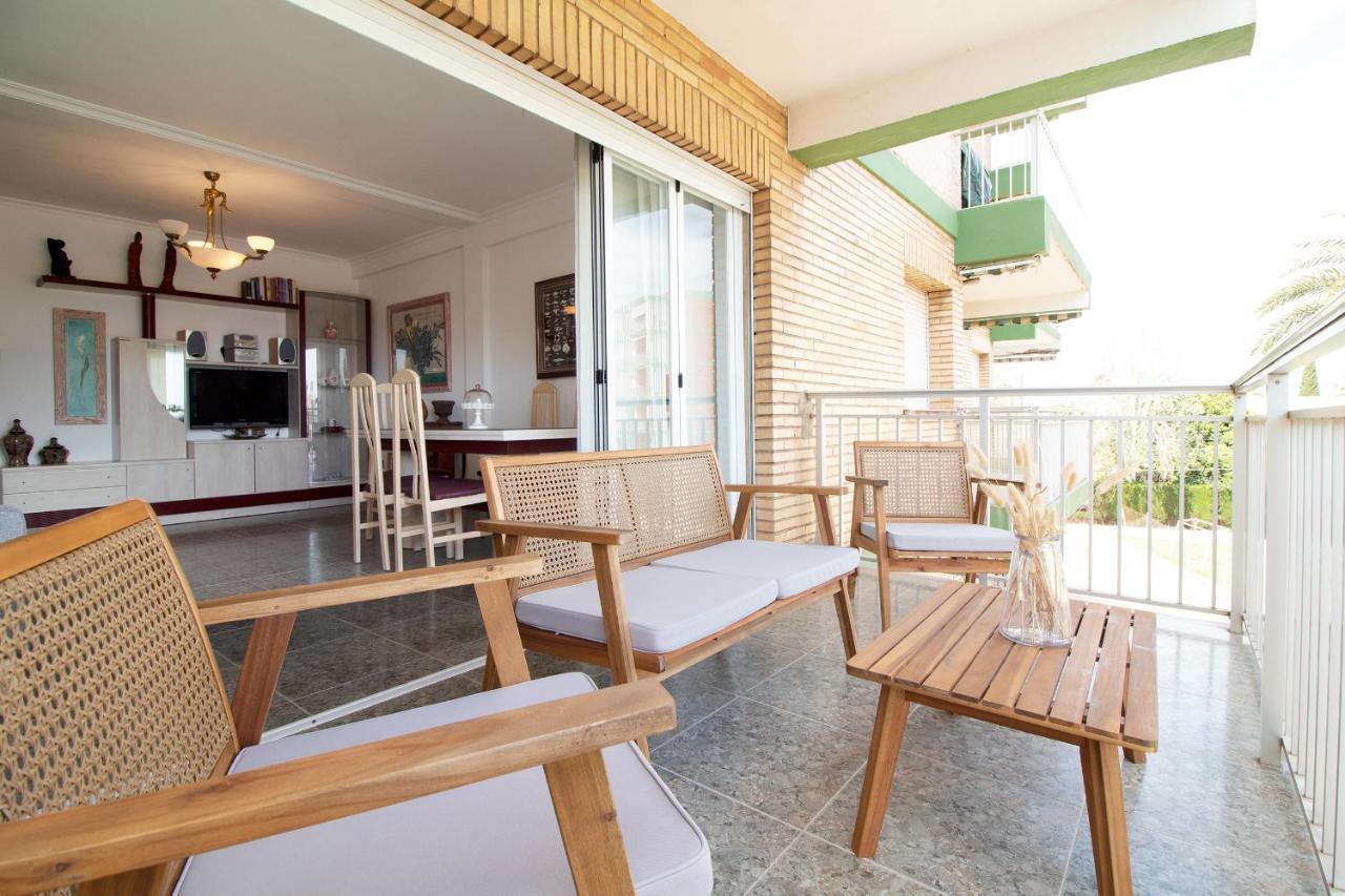 Global Properties, Apartamento Con Terraza Y Piscina A Un Paso De La Playa 卡耐特蒂贝兰格 外观 照片
